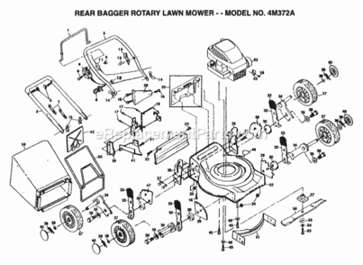 Part Location Diagram of 701997 Husqvarna KIT.HSG.22RD.PUSH