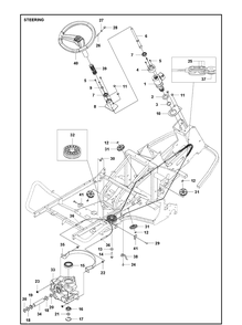 Part Location Diagram of 501604805 Husqvarna Cable Assy