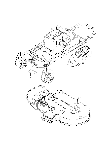 Decals Diagram and Parts List for 967271801-00  Husqvarna Lawn Mower