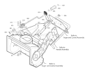 Part Location Diagram of 601001817 Husqvarna Nut, Push, Fits 3/8 Dia