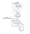 Part Location Diagram of 601001390 Husqvarna Nut, 1/4-20 Hex Keps