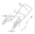 Part Location Diagram of 601001393 Husqvarna Bracket, Cable Adjust