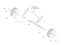 Page G Diagram and Parts List for 5021E 5021 E 531309639 -6210540X37NA -2007-07 Husqvarna Snow Blower