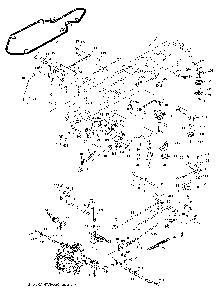 Drive Diagram and Parts List for CTH150 (TWIN, 96061026000)(2010-01) Husqvarna Lawn Tractor