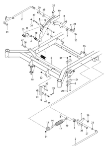 Part Location Diagram of 588812102 Husqvarna Bracket