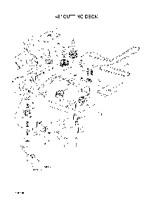 48/122cm Cutting Deck Diagram and Parts List for WH4817EFQ968999252 2008-08 Husqvarna Lawn Mower