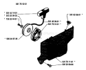 Page I Diagram and Parts List for 50 1983-01 Husqvarna Chainsaw