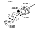 Page F Diagram and Parts List for 50 1985-02 Husqvarna Chainsaw