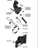 Page C Diagram and Parts List for 50 1986-06 Husqvarna Chainsaw