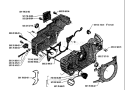 Page E Diagram and Parts List for 50 1986-06 Husqvarna Chainsaw