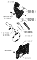Part Location Diagram of 501771201 Husqvarna Spring