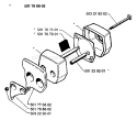 Part Location Diagram of 501767201 Husqvarna Spark Arrestor