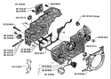 Page D Diagram and Parts List for 50 1989-01 Husqvarna Chainsaw