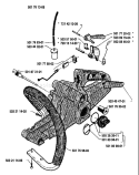 Page E Diagram and Parts List for 50 1989-01 Husqvarna Chainsaw
