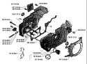 Page E Diagram and Parts List for 50 1990-01 Husqvarna Chainsaw