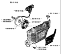 Page I Diagram and Parts List for 50 1990-01 Husqvarna Chainsaw