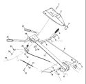 Part Location Diagram of 532109335 Husqvarna Handle, Shift