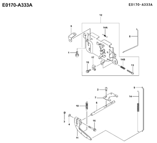 Carburetor Details Diagram and Parts List for FH451V 2001-03 Husqvarna Engine