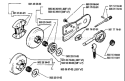 Page D Diagram and Parts List for 51 1990-01 Husqvarna Chainsaw