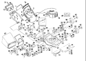 Page A Diagram and Parts List for 51 954065601A -1994-07 Husqvarna Lawn Mower
