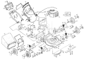 Part Location Diagram of 532850845 Husqvarna Hubcap
