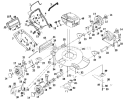 Page A Diagram and Parts List for 51MD 51 MD 954065801A -1994-07 Husqvarna Lawn Mower