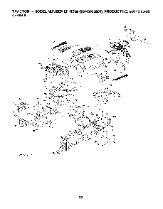 Chassis / Frame Diagram and Parts List for LTH153896043003801 2007-08 Husqvarna Lawn Tractor