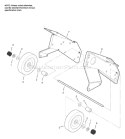 Part Location Diagram of 601001819 Husqvarna Spacer, Slev .407x.63x.440