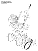 Part Location Diagram of 601400023 Husqvarna Plate, Rear