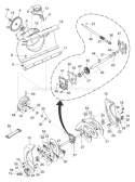 Page A Diagram and Parts List for 524S 524 S 96193000100 -2006-06 Husqvarna Snow Blower