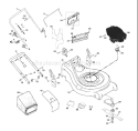 Page A Diagram and Parts List for 530RS 530 RS 954140072B -1999-05 Husqvarna Lawn Mower