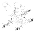Page B Diagram and Parts List for 530RS 530 RS 954140072B -1999-05 Husqvarna Lawn Mower
