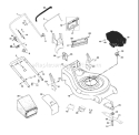 Part Location Diagram of 532169369 Husqvarna Handle, Upper Dlx Comf.