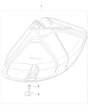 Accessories 1 Diagram and Parts List for 533RS 2011-07 Husqvarna Brush Cutter