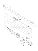 Tube Diagram and Parts List for 535FBX 2010-03 Husqvarna Brush Cutter