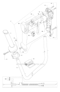 Throttle Controls Diagram and Parts List for 535RXT 2011-02 Husqvarna Brush Cutter
