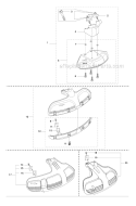 Accessories 2 Diagram and Parts List for 535RXT 2011-02 Husqvarna Brush Cutter