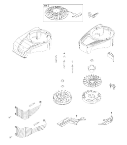 Part Location Diagram of 5853907-01 Husqvarna Handle