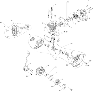 Part Location Diagram of 597383401 Husqvarna Ignition Module