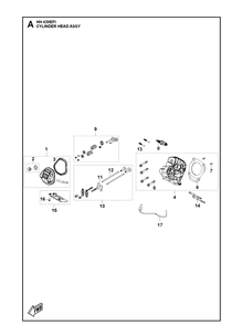Part Location Diagram of 531146925 Husqvarna Pin location