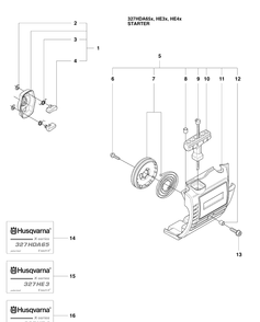 Part Location Diagram of 537353468 Husqvarna LABEL