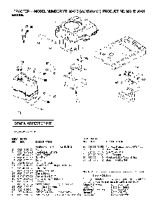 Engine Diagram and Parts List for YTH20K4696045000401 2007-07 Husqvarna Lawn Tractor