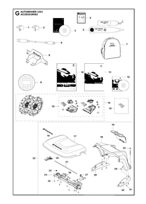 Accessories 2 Diagram and Parts List for 330X 2014-02 Husqvarna Lawn Mower