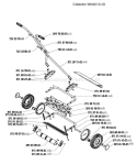 Part Location Diagram of 371906201 Husqvarna Gear Mod. 33Cm/Mod. 40Cm Metal