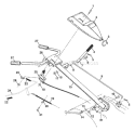 Page B Diagram and Parts List for 550CRTH 550 CRTH 954140064A -1998-02 Husqvarna Tiller