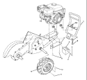 Page D Diagram and Parts List for 550CRTH 550 CRTH 954140064A -1998-02 Husqvarna Tiller