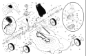 Page A Diagram and Parts List for 5521BBC 5521 BBC 96143001300 -2006-02 Husqvarna Lawn Mower