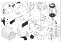 Page B Diagram and Parts List for 5521BBC 5521 BBC 96143001300 -2006-02 Husqvarna Lawn Mower