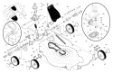 Part Location Diagram of 532190284 Husqvarna Cable, Drive Control