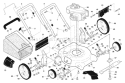 Page A Diagram and Parts List for 5521CM 5521 CM 96133000302 -2006-12 Husqvarna Lawn Mower